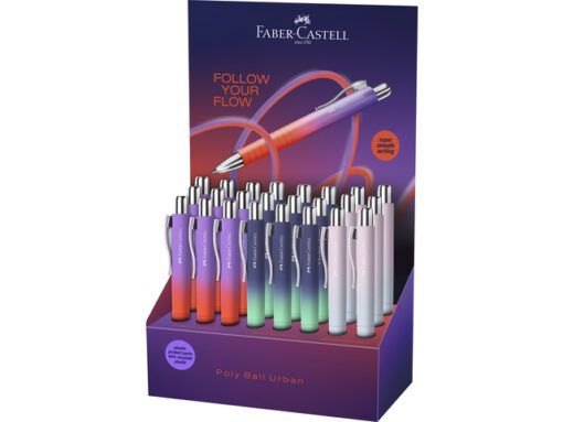 Balpen Faber-Castell Poly Ball Flow Edition XB display 24   stuks