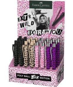 Balpen Faber-Castell Poly Ball Leo display 24 stuks