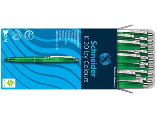 Balpen Schneider K20 "Icy Colours" groen