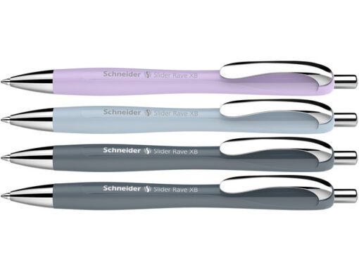 Balpen Schneider Rave XB Trend assorti doos à 3+1 gratis