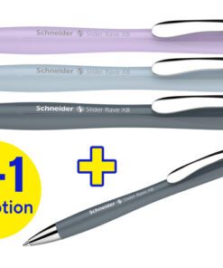Balpen Schneider Rave XB Trend assorti doos à 3+1 gratis