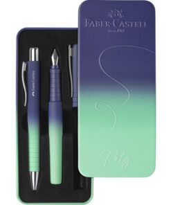 Balpen en Vulpen FC Poly Pen in giftbox Buzzing Blue