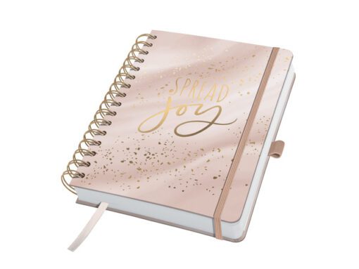 Dagplanner Beauty A5 (EN) Glittery Joy hardcover            ongedateerd 1 pagina= 1 dag
