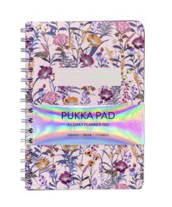 Dagplanner Pukka Pad Bloom A5 ongedateerd beige