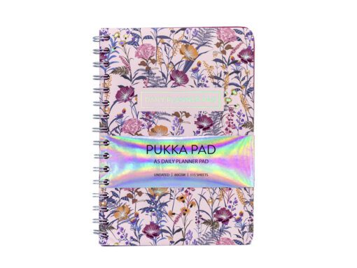 Dagplanner Pukka Pad Bloom A5 ongedateerd beige
