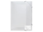 Elastomap Foldersys A3 PP     transparant                                                 A3 transparante map met kleppe