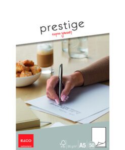 Elco schrijfblok Prest.80gr.A5Neutraal wit - 50 vel.14,8 x                                21 cm