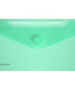 Enveloptas Foldersys 120x220mmPP transp groen
