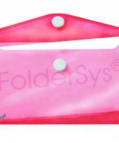 De enveloptas van Foldersys in liggend 110x220mm formaat heeft een klittenbandslot voor snelle sluiting en opening. Het documentvak is geschikt voor 50 vellen papier en het transparante materiaal geeft direct inzicht naar de inhoud. Perfect voor intensief gebruik op kantoor