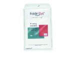 Enveloptas Foldersys A4 PP    staand transp                                               Velcro A4 staand
