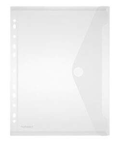 Enveloptas Foldersys A4 PP    transp 11-gaats                                             A4 Omslag Met Universele Perf.