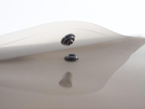 Enveloptas Foldersys A4 PP    transp grijs                                                Doorzichtbaar envelop met druk