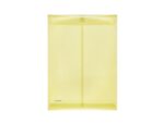 Enveloptas Foldersys A4 staandPP transp geel