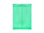 Enveloptas Foldersys A4 staandPP transp groen