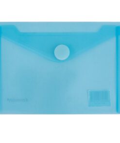 Enveloptas Foldersys A6 PP    transp blauw
