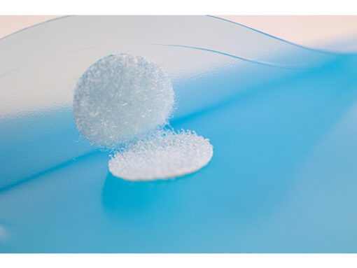 Enveloptas Foldersys A6 PP    transp blauw