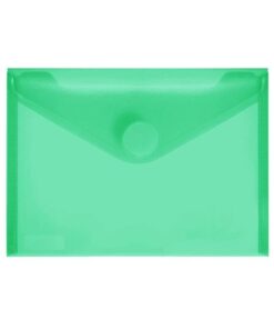 Enveloptas Foldersys A6 PP    transp groen