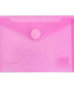 Enveloptas Foldersys A6 PP    transp rood