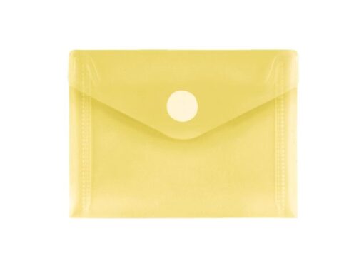 Enveloptas Foldersys A7 PP    transp geel