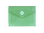 Enveloptas Foldersys A7 PP    transp groen