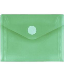 Enveloptas Foldersys A7 PP    transp groen