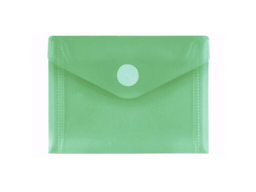 Enveloptas Foldersys A7 PP    transp groen