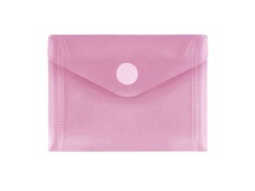 Enveloptas Foldersys A7 PP    transp rood