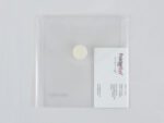 Enveloptas Foldersys CD PP    transparant                                                 Cd Velcro Omslag