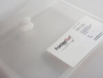 Enveloptas Foldersys CD PP    transparant                                                 Cd Velcro Omslag