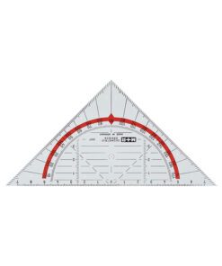 Geodriehoek M+R 14cm met greep