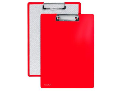 Klembord Foldersys A4 PP rood