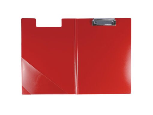 #*Klemmap Foldersys A4 PP rood