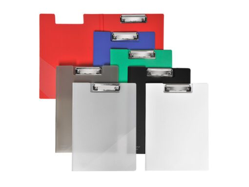 Klemmap Foldersys A4 PP       transparant