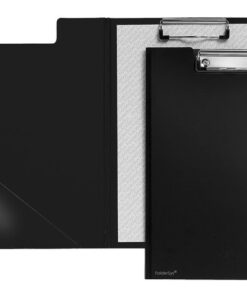Klemmap Foldersys A4 PP zwart