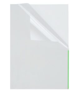 #*L-map Foldersys A4 PP 110mc indexstrook groen 10st                                      Showtas met unversele perforat