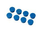 Magneten Millex 15mm          blauw set a 8 st.