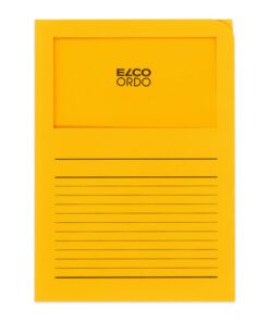 Map Elco Ordo Classico mvenst A4 120gr 220x310mm goudgeel 100st                           verp100220x310mm