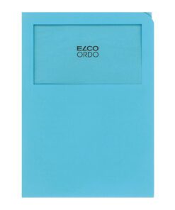 Map Elco Ordo Classico mvenst.A4 - 120gr - blauw -                                        verp.100320X245mm
