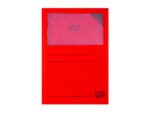 Map Elco Ordo Zero A4 -       recyclebaar 220x310mm rood 100st                            verp100220x310mm
