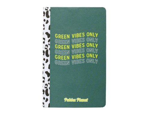 Notitieboek Pukka Pad 13x21cm SC green vibes only