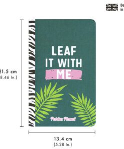 op school of op kantoor. Eco-vriendelijk: gemaakt van 100% gerecycled papier. Zelfs de inkt en lijm zijn veganistisch! Premium schrijfervaring: dik 90 grams papier zorgt ervoor dat je pen soepel over de pagina glijdt zonder door te drukken. Compact en sterk: de stevige harde kaft beschermt je aantekeningen