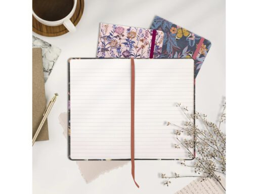 Notitieboek Pukka Pad Bloom   SC 13x21cm beige