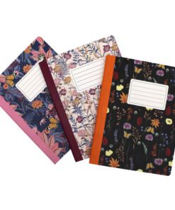 Notitieboek Pukka Pad Bloom   lijn krimp a 3st. assorti