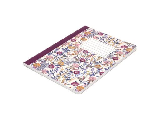 Notitieboek Pukka Pad Bloom   lijn krimp a 3st. assorti
