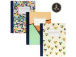 Notitieboek Pukka Pad Floral  Love pak 3 stuks assorti