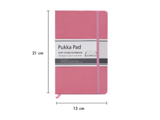 Notitieboek Pukka Pad SignaturSC 13x21cm lijn beige