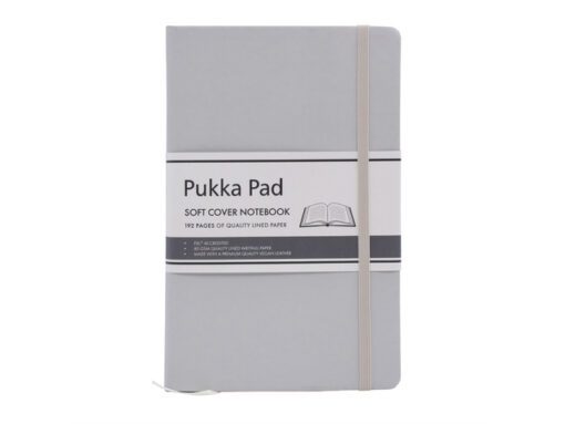 Notitieboek Pukka Pad SignaturSC 13x21cm lijn beige
