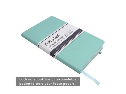 Notitieboek Pukka Pad SignaturSC 13x21cm lijn mint