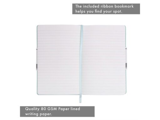 Notitieboek Pukka Pad SignaturSC 13x21cm lijn mint