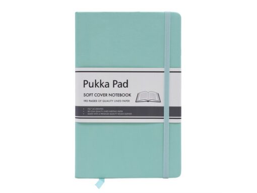 Notitieboek Pukka Pad SignaturSC 13x21cm lijn mint